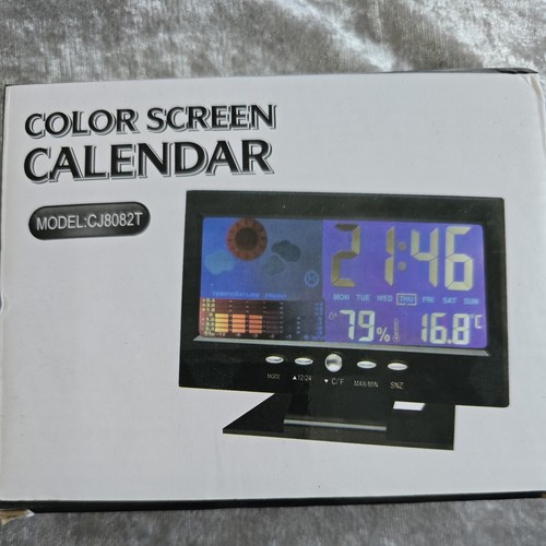 Color screen clock - color,