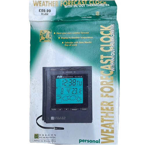New oregon scientific ra888 - new!,