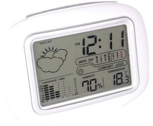 Portable weather station alarm - station,