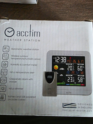 Acctim portable weather - portable,