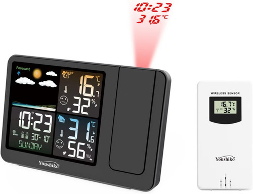 Projection clock radio - projection,