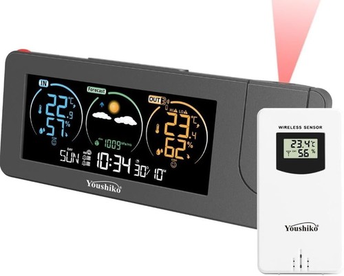 Projection clock radio - projection,
