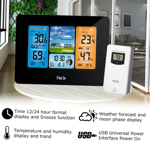 Lcd digital weather station - lcd,