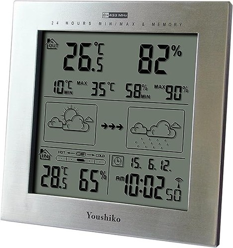 Weather station with msf - ,