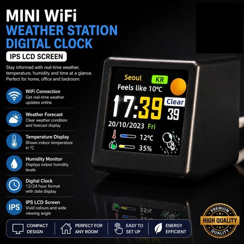 Mini wifi digital weather - digital,