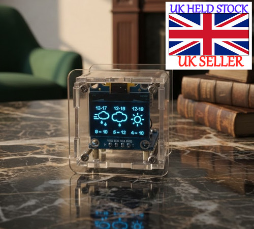 Diy esp8266 weather clock - esp8266,