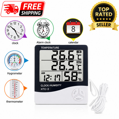 Lcd digital thermometer - digital,