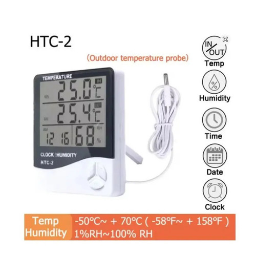 Lcd digital thermometer - lcd,