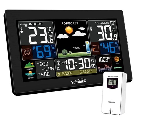 Weather station with msf - weather,