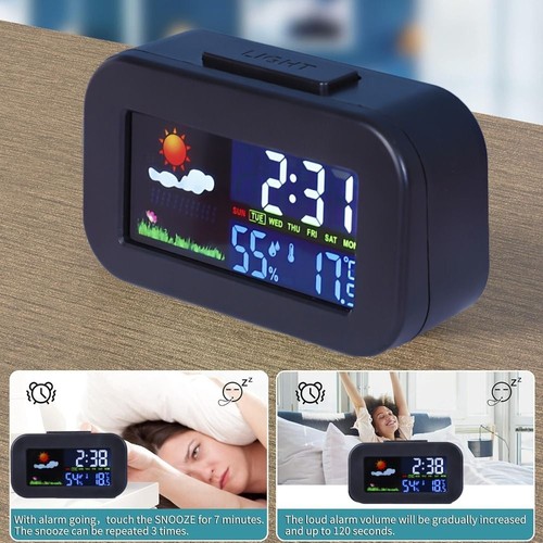 Weather station clock - weather, with